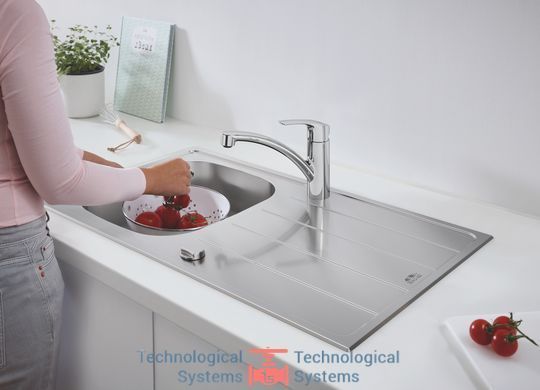 GROHE EUROSMART NEW Змішувач для кухні хром6