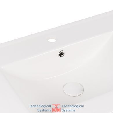 Комплект Qtap Robin 800х580х437 White/Whitish oak тумба підвісна + раковина урізна QT1372TPВ8001WWO6
