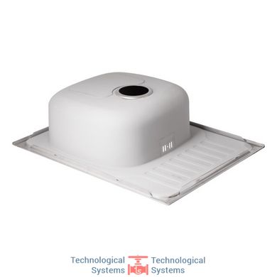 Кухонна мийка Qtap 6550 Micro Decor 0,8 мм (QT6550MICDEC08)10