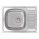 Кухонна мийка Qtap 6550 Micro Decor 0,8 мм (QT6550MICDEC08) Фото: 1