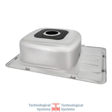 Кухонна мийка Lidz 6350 Micro Decor 0,8 мм (LIDZ6350MDEC)5