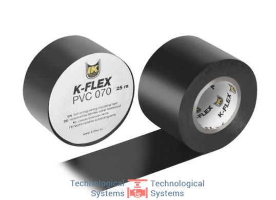 Стрічка PVC K-FLEX 050-025 AT 070 black1