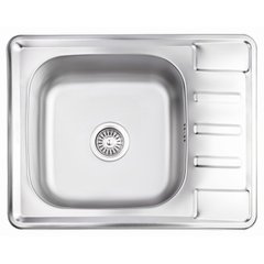 Кухонна мийка Lidz 6350 Satin 0,8 мм (LIDZ6350SAT8)1
