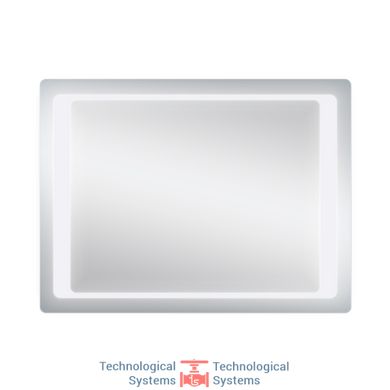 Зеркало Qtap Leo 600х800 с LED-подсветкой, Reverse QT1178120870100W4
