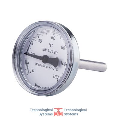 Термометр Icma 0-120°С для антиконденсационного клапана №1341
