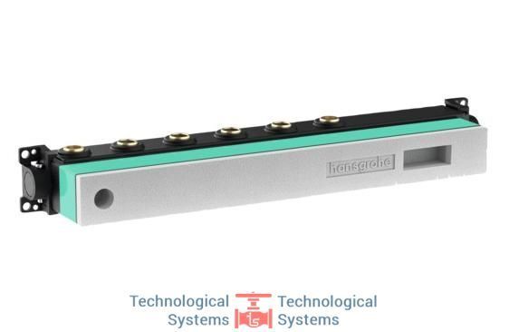 HANSGROHE змішувач для ванни RainSelect 15382700+15312180, білий2