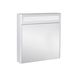 Зеркальный шкаф подвесной Qtap Robin 700х730х145 White с LED-подсветкой QT1377ZP7001W Фото: 3