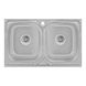Кухонна мийка Lidz 5080 Decor 0,8 мм (LIDZ5080DEC08) Фото: 1
