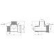 Тройник SD Plus 1/2" В-Н-Н SD41415 Фото: 3