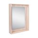 Зеркальный шкаф подвесной Qtap Pisces 600х800х140 Whitish oak с LED-подсветкой QT2577ZP6003WO Фото: 3