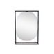 Зеркало Qtap Taurus 800х850х140 Black/Whitish oak с LED-подсветкой QT2478ZP600BWO Фото: 3