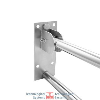 Поручень универсальный Qtap Freedom 770х170 Chrome QT2291UCHR3