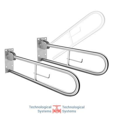 Поручень универсальный Qtap Freedom 770х170 Chrome QT2291UCHR2