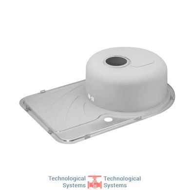Кухонна мийка Qtap 6744R Micro Decor 0,8 мм (QT6744RMICDEC08)5