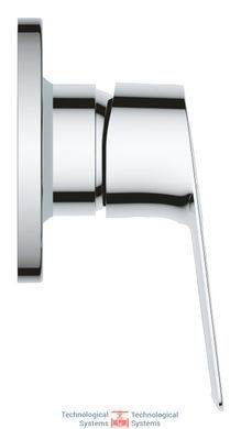 GROHE BAULOOP Смеситель для душа, встроенный3