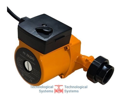 Насос циркуляційний FADO 25/4 130мм Qmax 48,0 л/хв 72Вт3