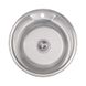Кухонна мийка Lidz 490-A Satin 0,6 мм (LIDZ490A06SAT160) Фото: 1