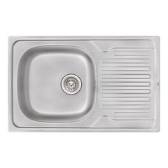 Кухонна мийка Qtap 7850 Satin 0,8 мм (QT7850SAT08)1