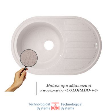 Кухонна мийка Lidz 780x500/200 COL-06 (LIDZCOL06780500200)3