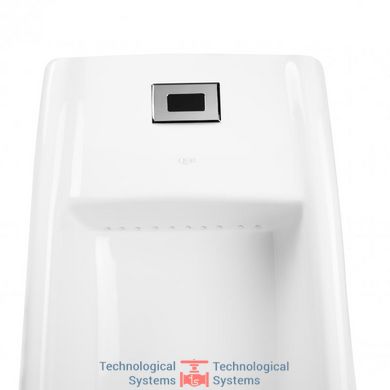 Писсуар напольный Qtap Scorpio с ИК-датчиком автоматического смыва AC 420х350х960 White QT1488U960A01ACW4