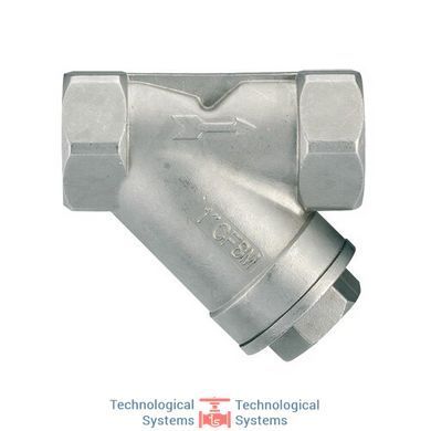 Полнопроходной фильтр "Y" из нержавеющей стали B-B 3/8" Ду 10 (IVR 657)2