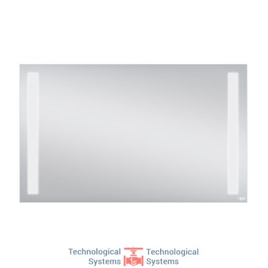 Зеркало Qtap Mideya New 1000х600 с LED-подсветкой, Reverse QT20781403W