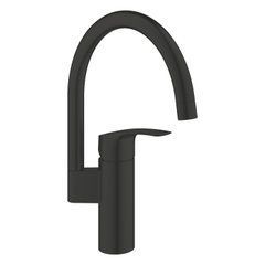 GROHE EUROSMART Змішувач для кухні одноважільний, колір чорний матовий1