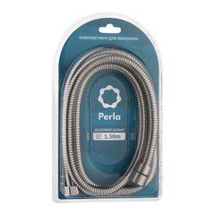 Шланг PERLA для душу нержавійка 120 см1