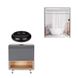 Комплект меблів для ванної Qtap Robin тумба + раковина + дзеркальна шафа QT044RO42981 Фото: 1