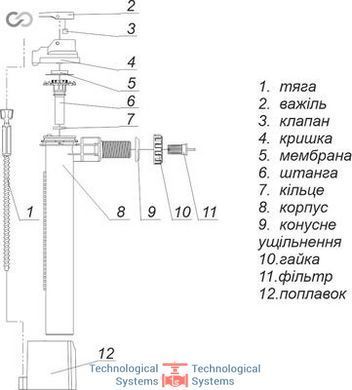 Арматура наполнительная АН-04Л3