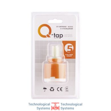 Картридж Q-tap 40 ECO с пластиковым штоком8