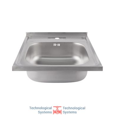 Кухонна мийка Lidz 5060 Decor 0,6 мм (LIDZ506006DEC)3