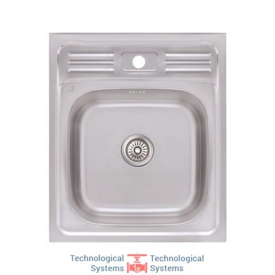 Кухонна мийка Lidz 5060 Decor 0,6 мм (LIDZ506006DEC)1
