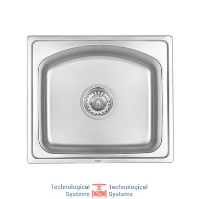 Кухонна мийка Qtap 4842 Micro Decor 0,8 мм (QT4842MICDEC08)2