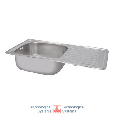 Кухонна мийка Lidz 7642 Satin 0,8 мм (LIDZ764208SAT)4