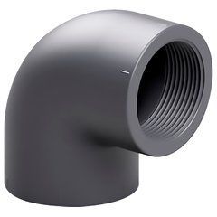 Колено ПВХ Effast RGRGOG020B 90&deg; переходное, с внутренней резьбой d20x1/2"1