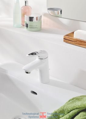 GROHE Eurostyle 2015 Змішувач для раковини, одноважiльний білий / хром4