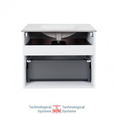 Тумба подвесная с умывальником Qtap Virgo QT1872TPА8013080CW5