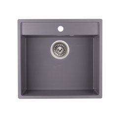 Кухонна мийка Qtap CS 5250 Grey (QT5250GRE471)1