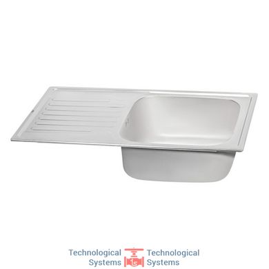 Кухонная мойка Qtap 6744L Micro Decor 0,8 мм (QT6744LMICDEC08)5
