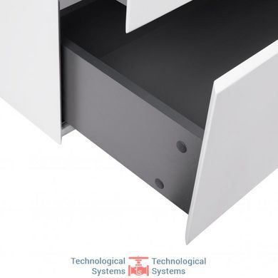 Тумба подвесная с умывальником Qtap Tern QT1772TPЛ8013080CW8