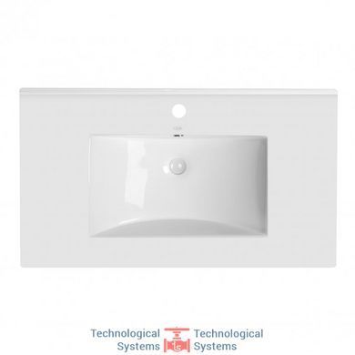 Тумба подвесная с умывальником Qtap Tern QT1772TPЛ8013080CW12