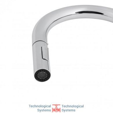 Змішувач для кухні з висувним виливом Qtap Lenicka 9138103UC5