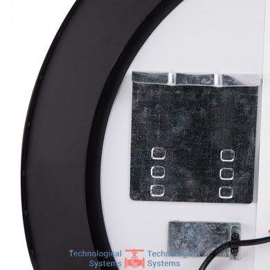 Зеркало Qtap Robin R600 Black с LED-подсветкой и антизапотеванием QT13786501B6