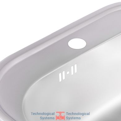 Кухонна мийка Qtap 4947 Satin 0,8 мм (QT4947SAT08)5