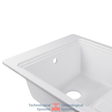 Кухонна мийка Qtap CS 7751 White (QTCS7751WHI)4