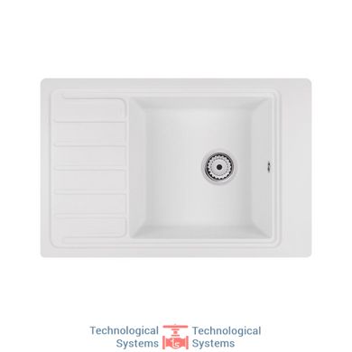 Кухонна мийка Qtap CS 7751 White (QTCS7751WHI)1