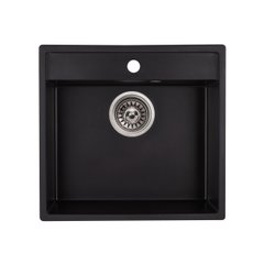 Кухонна мийка Qtap CS 5250 Black (QT5250BLA404)1