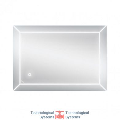 Зеркало Qtap Aries 500х700 с LED-подсветкой, Reverse QT037816015070W2