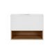 Тумба подвесная Qtap Robin 600х476х437 White/Whitish oak со столешницей QT1379TPН6001WWO Фото: 3